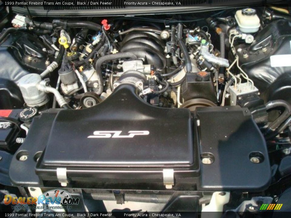 1999 Pontiac Firebird Trans Am Coupe Black / Dark Pewter Photo #23