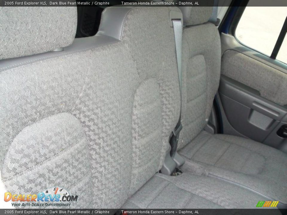 2005 Ford Explorer XLS Dark Blue Pearl Metallic / Graphite Photo #34