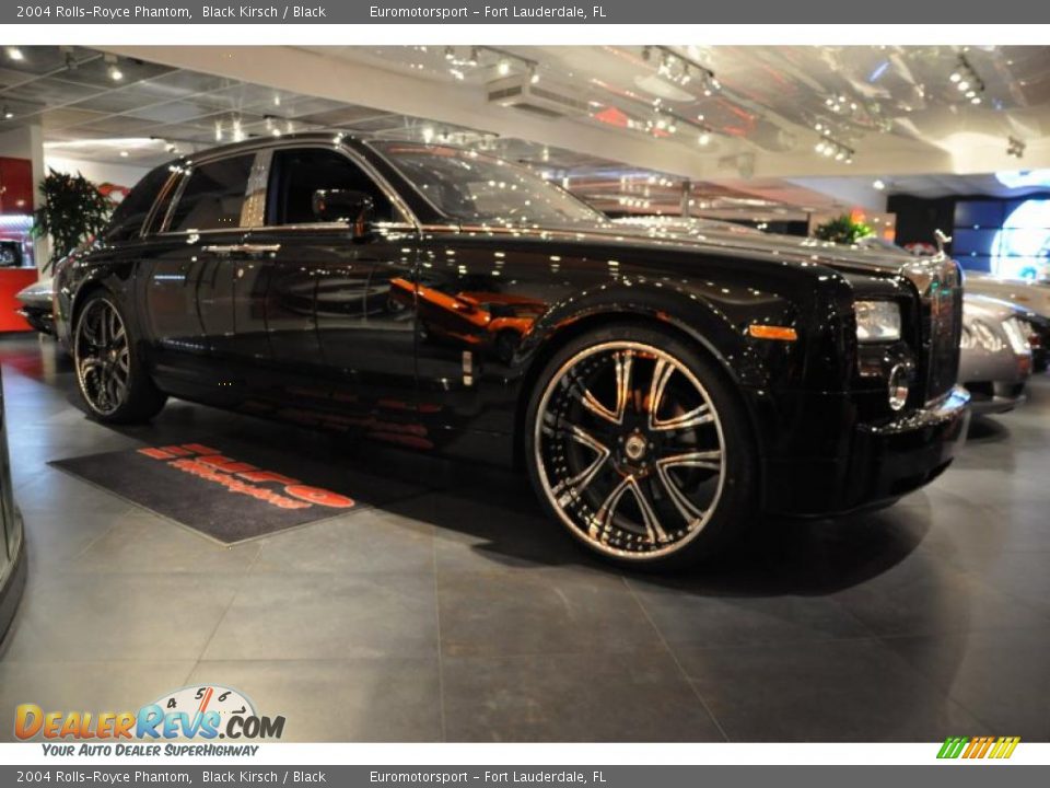 2004 Rolls-Royce Phantom Black Kirsch / Black Photo #1