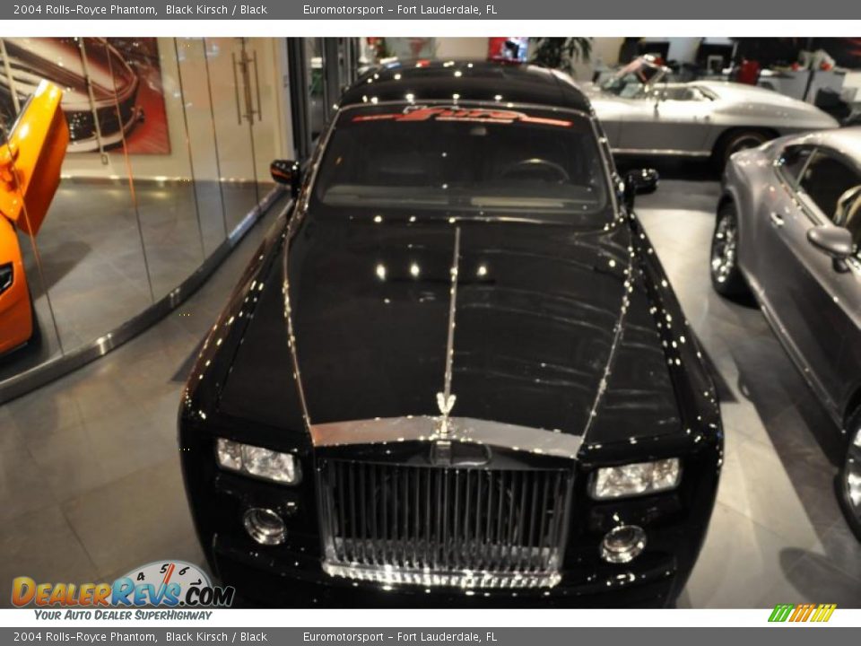 2004 Rolls-Royce Phantom Black Kirsch / Black Photo #2
