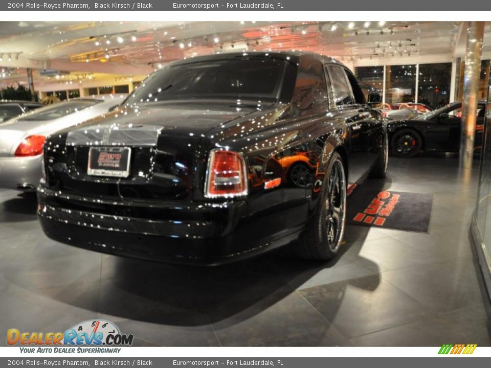 2004 Rolls-Royce Phantom Black Kirsch / Black Photo #4