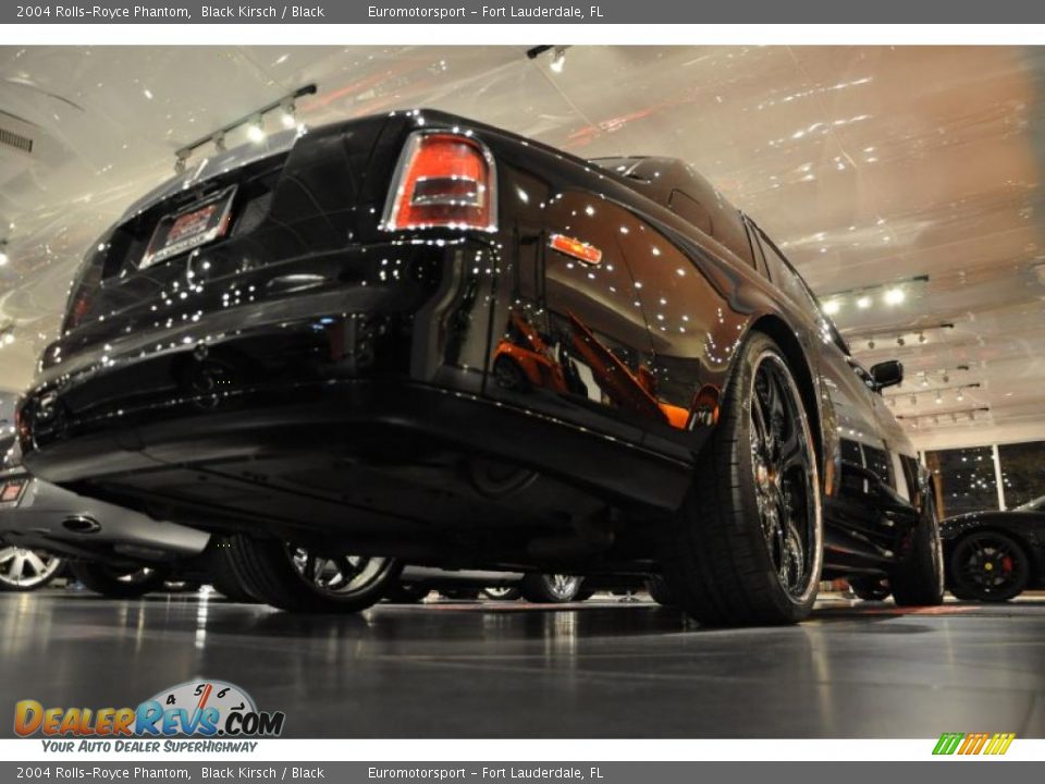 2004 Rolls-Royce Phantom Black Kirsch / Black Photo #6