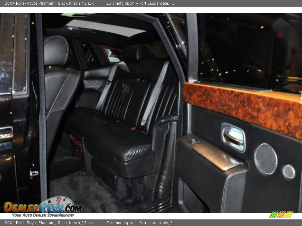 2004 Rolls-Royce Phantom Black Kirsch / Black Photo #7