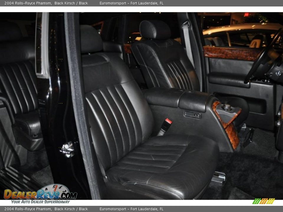 2004 Rolls-Royce Phantom Black Kirsch / Black Photo #9