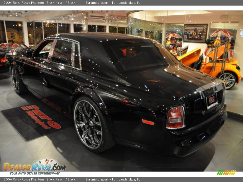 2004 Rolls-Royce Phantom Black Kirsch / Black Photo #10