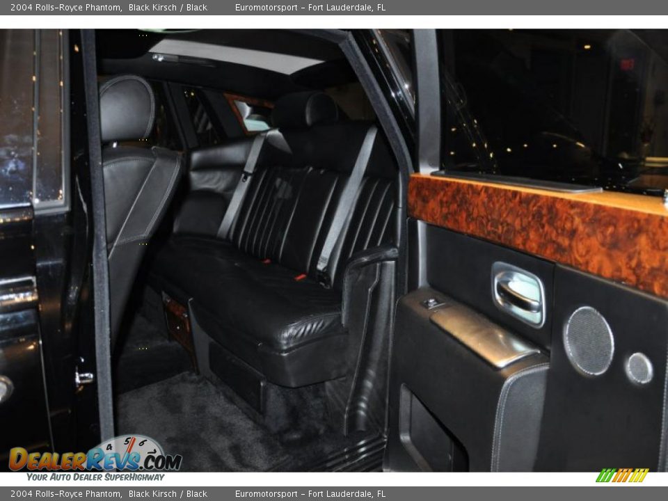 2004 Rolls-Royce Phantom Black Kirsch / Black Photo #13