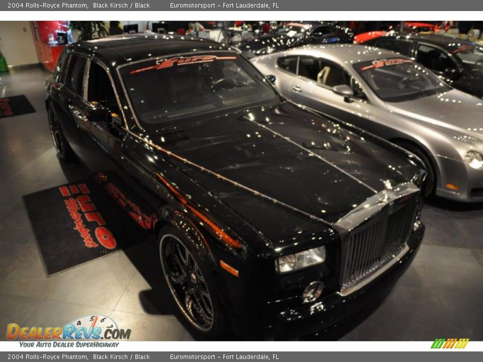 2004 Rolls-Royce Phantom Black Kirsch / Black Photo #14