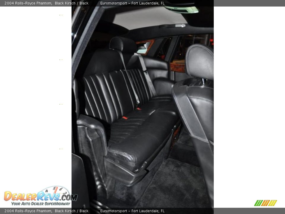 2004 Rolls-Royce Phantom Black Kirsch / Black Photo #16