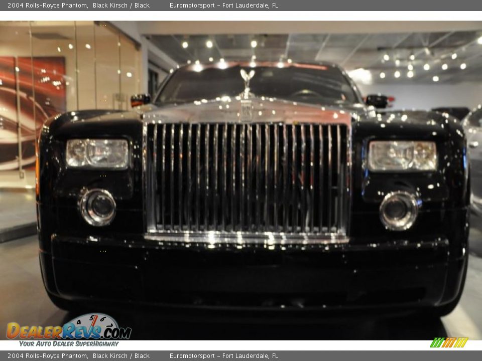 2004 Rolls-Royce Phantom Black Kirsch / Black Photo #17