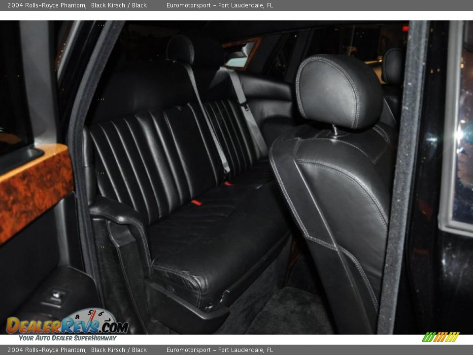 2004 Rolls-Royce Phantom Black Kirsch / Black Photo #18