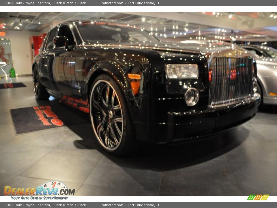 2004 Rolls-Royce Phantom Black Kirsch / Black Photo #19