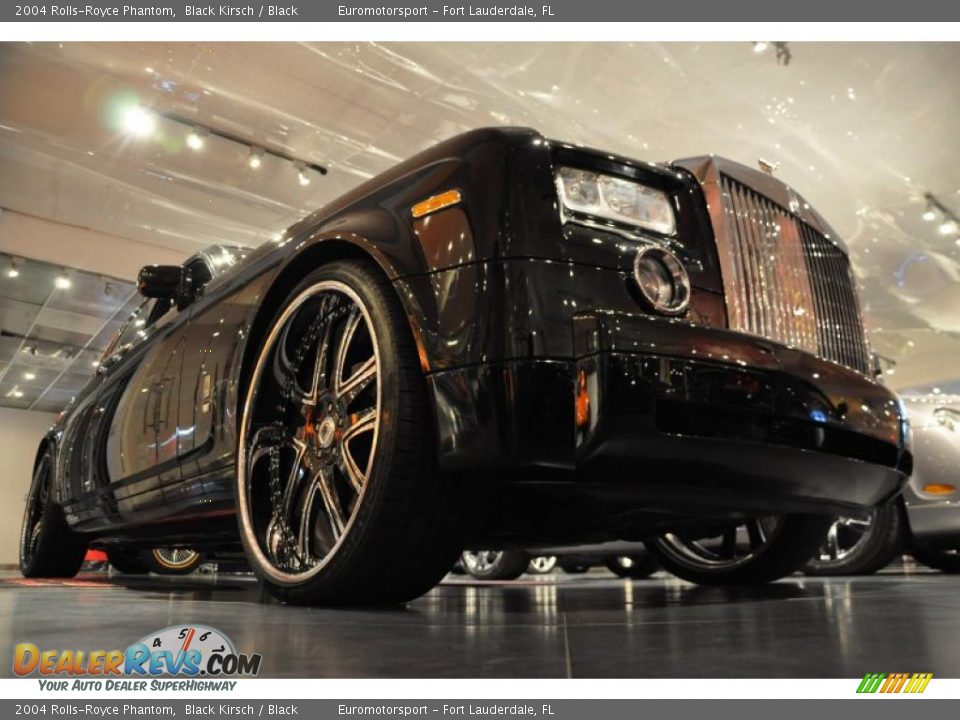 2004 Rolls-Royce Phantom Black Kirsch / Black Photo #21