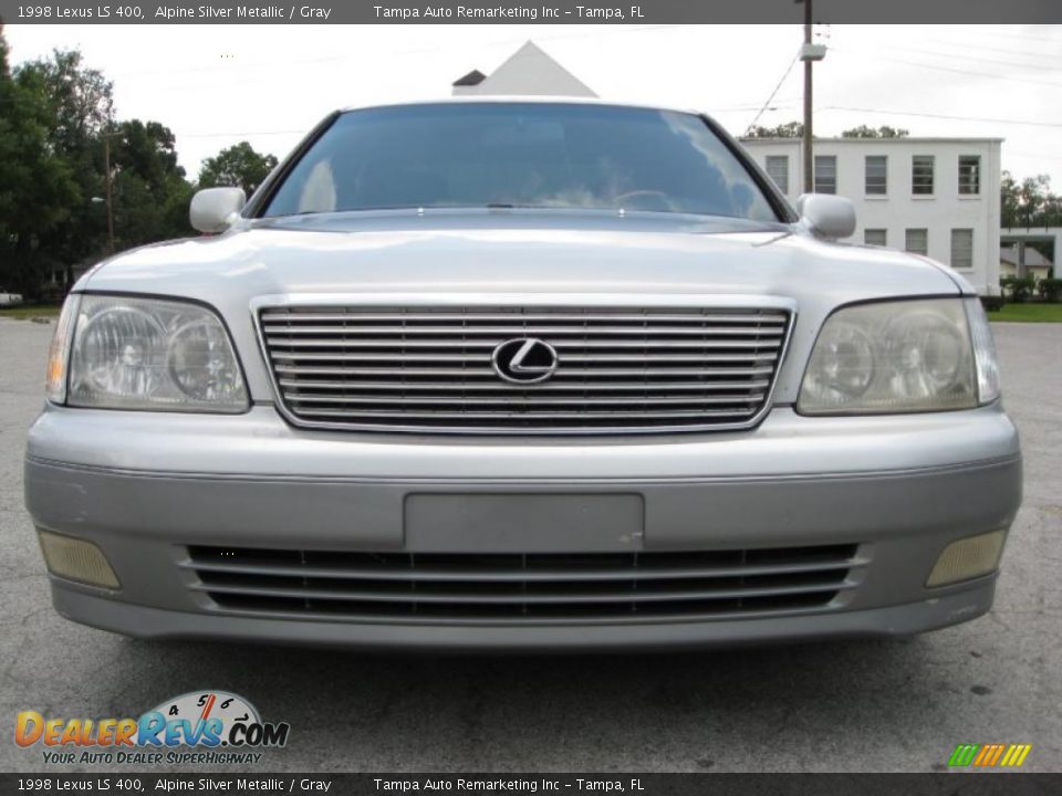 1998 Lexus LS 400 Alpine Silver Metallic / Gray Photo #1