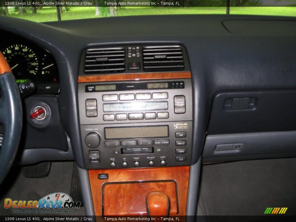 1998 Lexus LS 400 Alpine Silver Metallic / Gray Photo #29