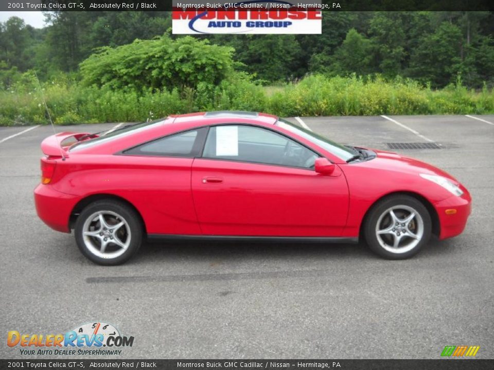 2001 Toyota Celica GT-S Absolutely Red / Black Photo #1