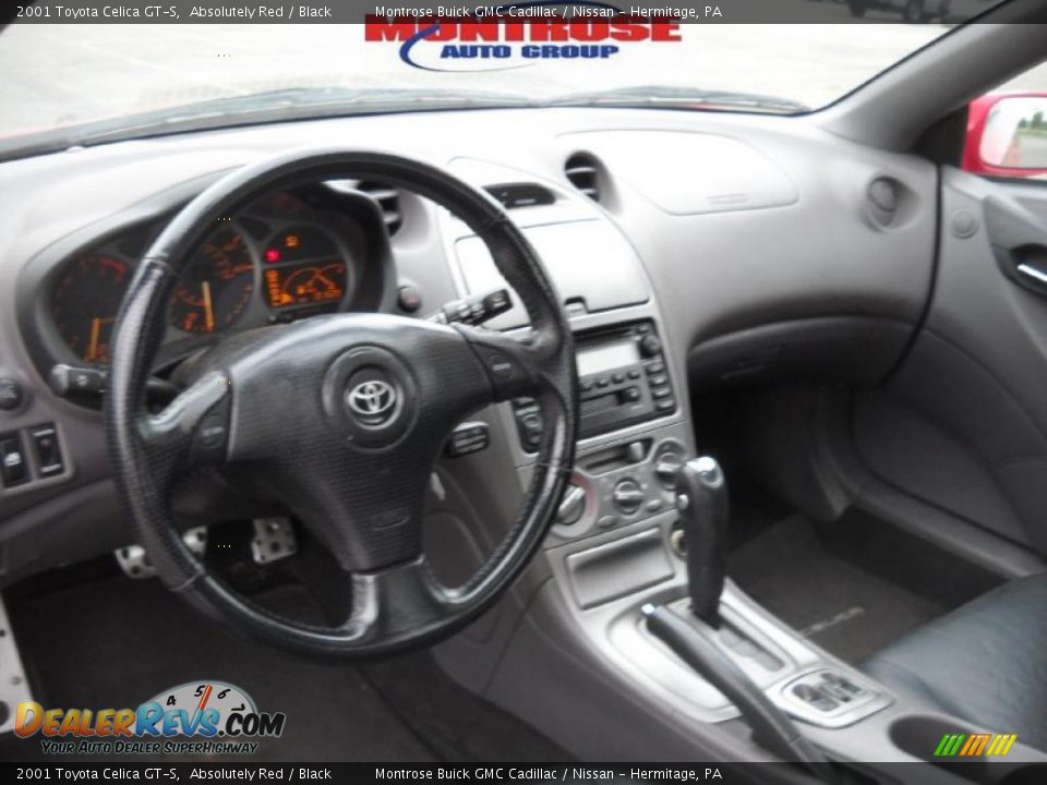 2001 Toyota Celica GT-S Absolutely Red / Black Photo #12