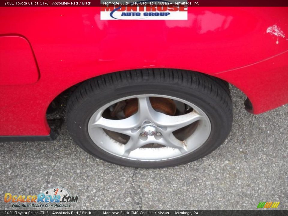 2001 Toyota Celica GT-S Absolutely Red / Black Photo #14