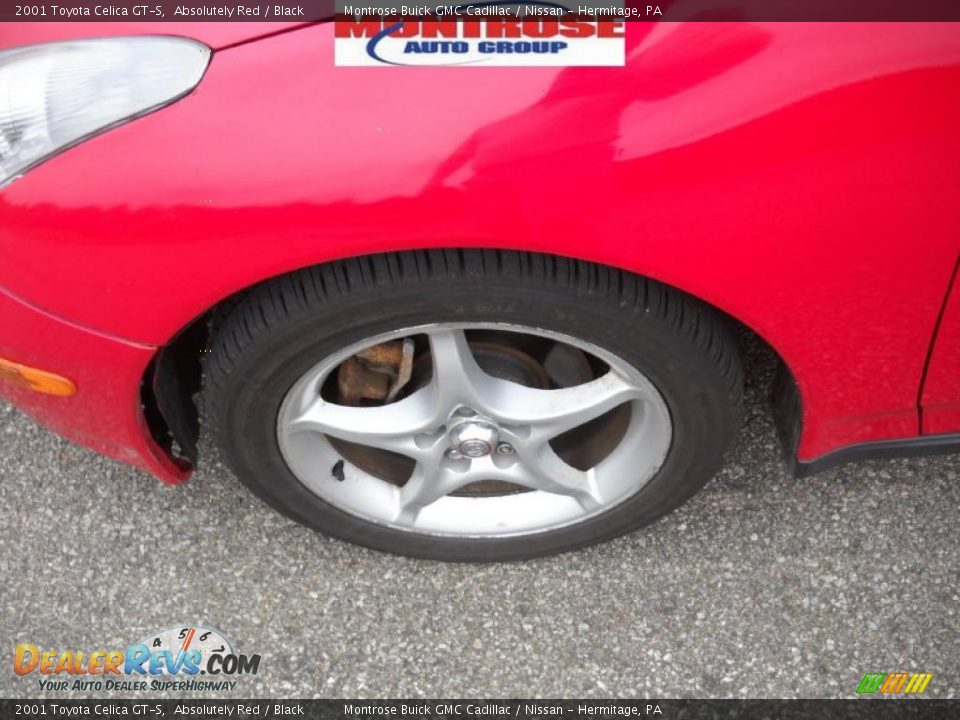 2001 Toyota Celica GT-S Absolutely Red / Black Photo #16