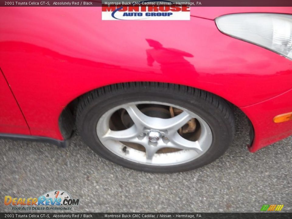 2001 Toyota Celica GT-S Absolutely Red / Black Photo #22