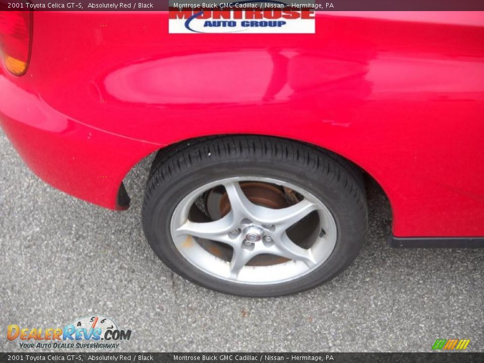2001 Toyota Celica GT-S Absolutely Red / Black Photo #24