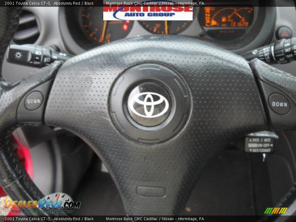 2001 Toyota Celica GT-S Absolutely Red / Black Photo #29