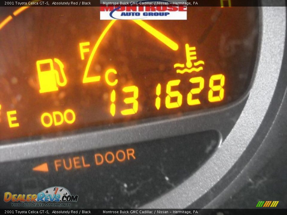 2001 Toyota Celica GT-S Absolutely Red / Black Photo #30