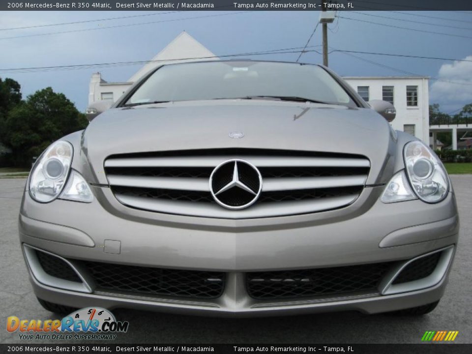 2006 Mercedes-Benz R 350 4Matic Desert Silver Metallic / Macadamia Photo #1