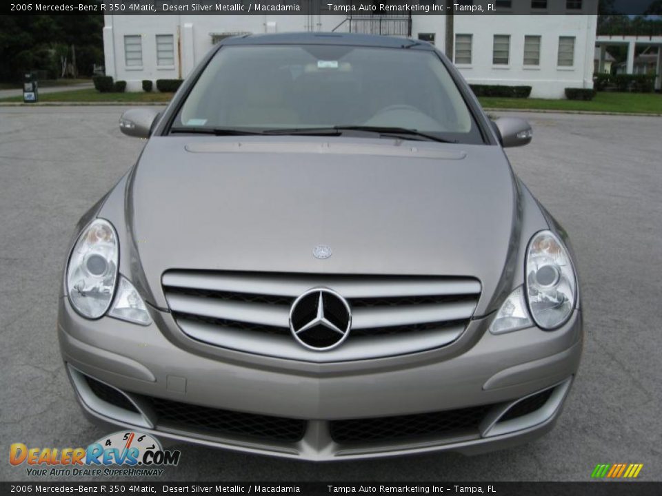 2006 Mercedes-Benz R 350 4Matic Desert Silver Metallic / Macadamia Photo #2