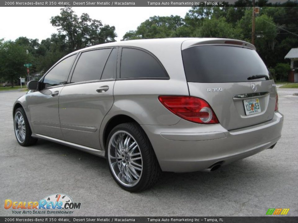2006 Mercedes-Benz R 350 4Matic Desert Silver Metallic / Macadamia Photo #11