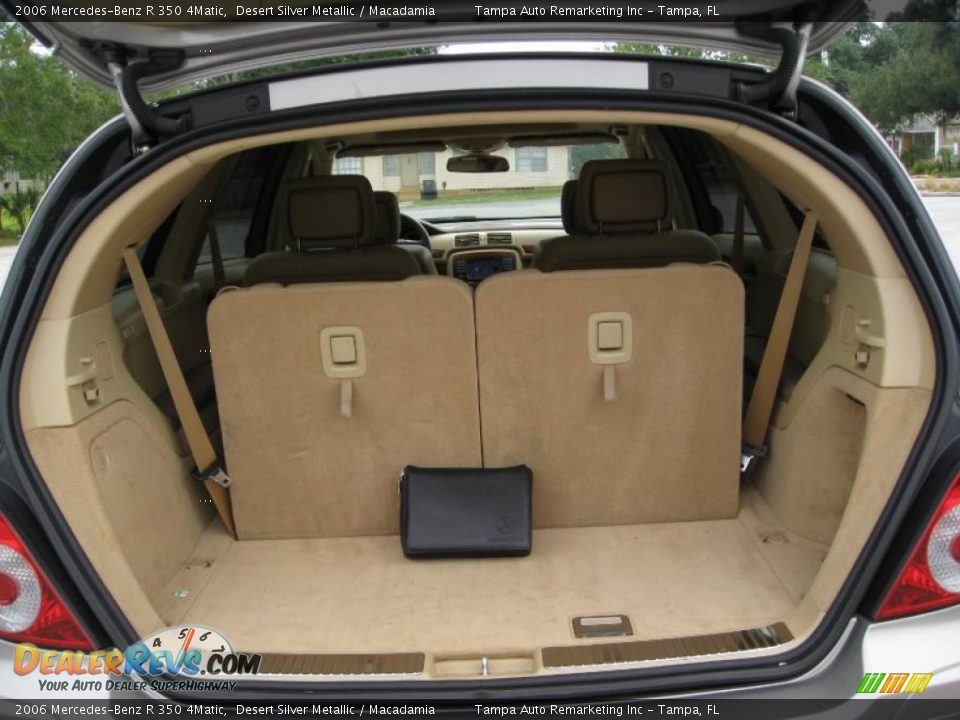 2006 Mercedes-Benz R 350 4Matic Desert Silver Metallic / Macadamia Photo #14