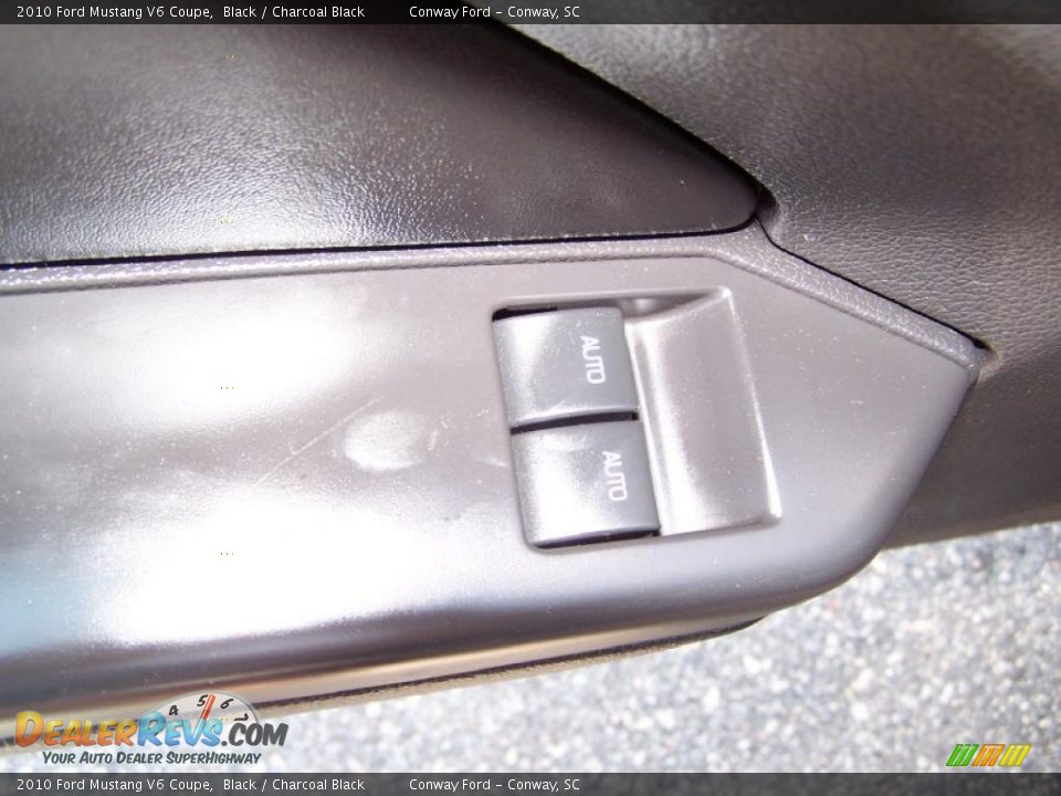 2010 Ford Mustang V6 Coupe Black / Charcoal Black Photo #21