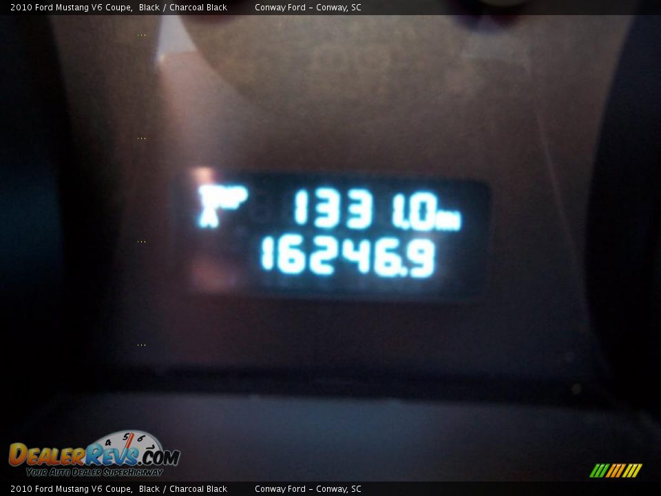 2010 Ford Mustang V6 Coupe Black / Charcoal Black Photo #25