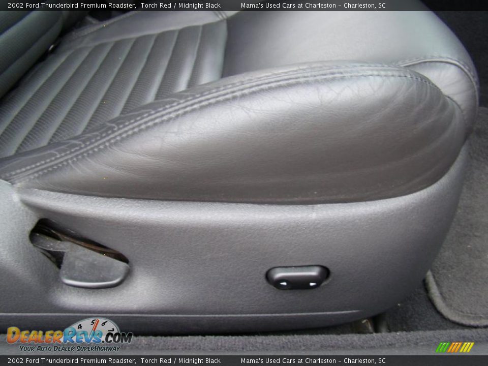2002 Ford Thunderbird Premium Roadster Torch Red / Midnight Black Photo #13