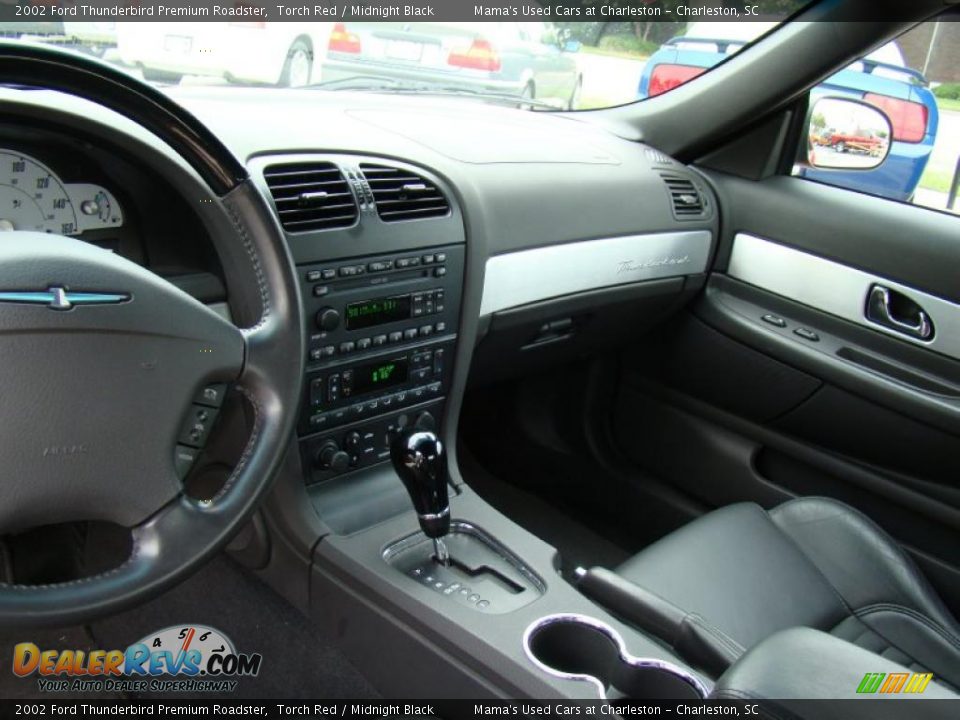 2002 Ford Thunderbird Premium Roadster Torch Red / Midnight Black Photo #16