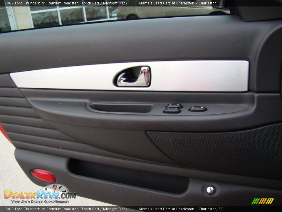 2002 Ford Thunderbird Premium Roadster Torch Red / Midnight Black Photo #17