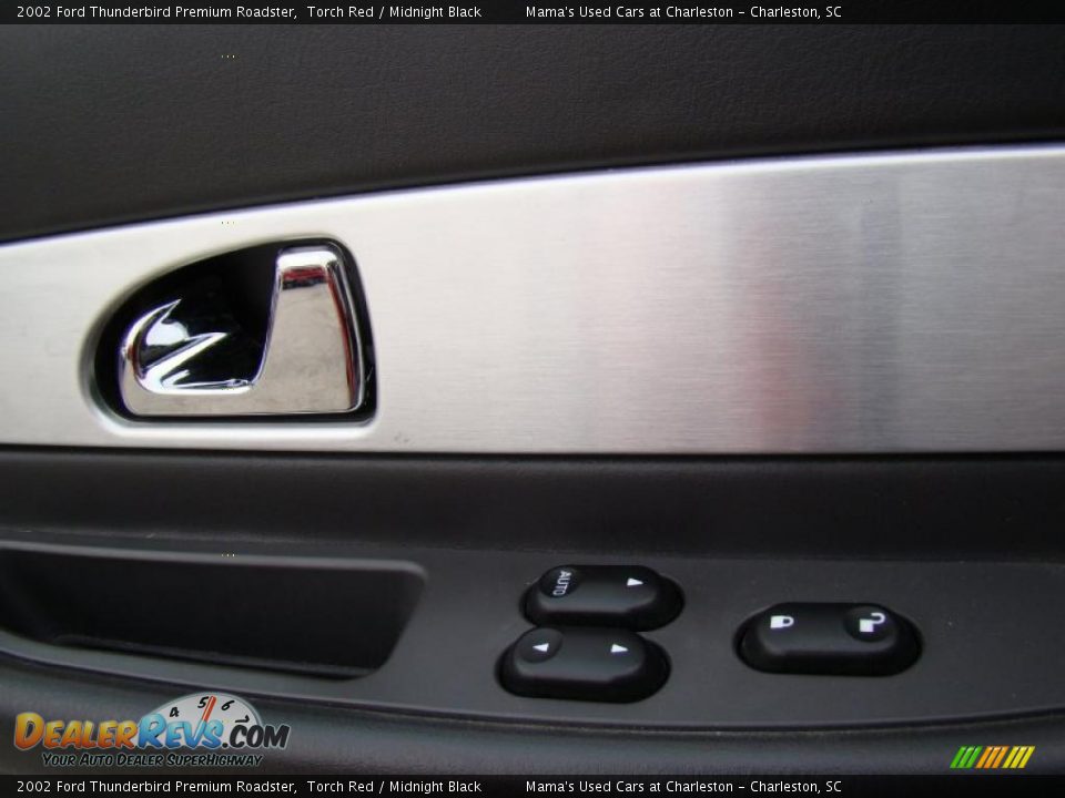 2002 Ford Thunderbird Premium Roadster Torch Red / Midnight Black Photo #18