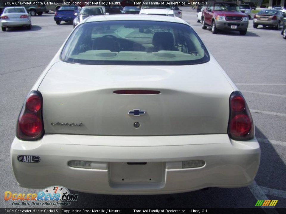 2004 Chevrolet Monte Carlo LS Cappuccino Frost Metallic / Neutral Photo #16