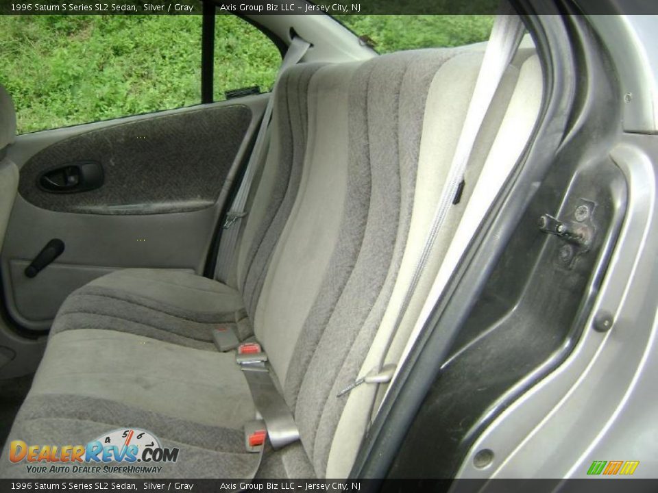 1996 Saturn S Series SL2 Sedan Silver / Gray Photo #8