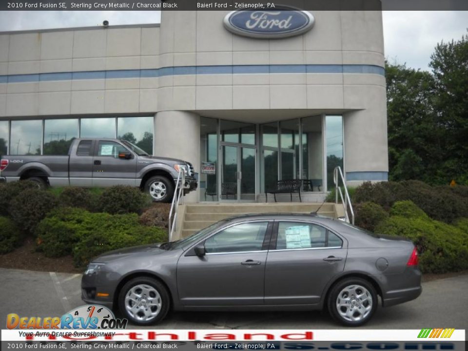 2010 Ford Fusion SE Sterling Grey Metallic / Charcoal Black Photo #1