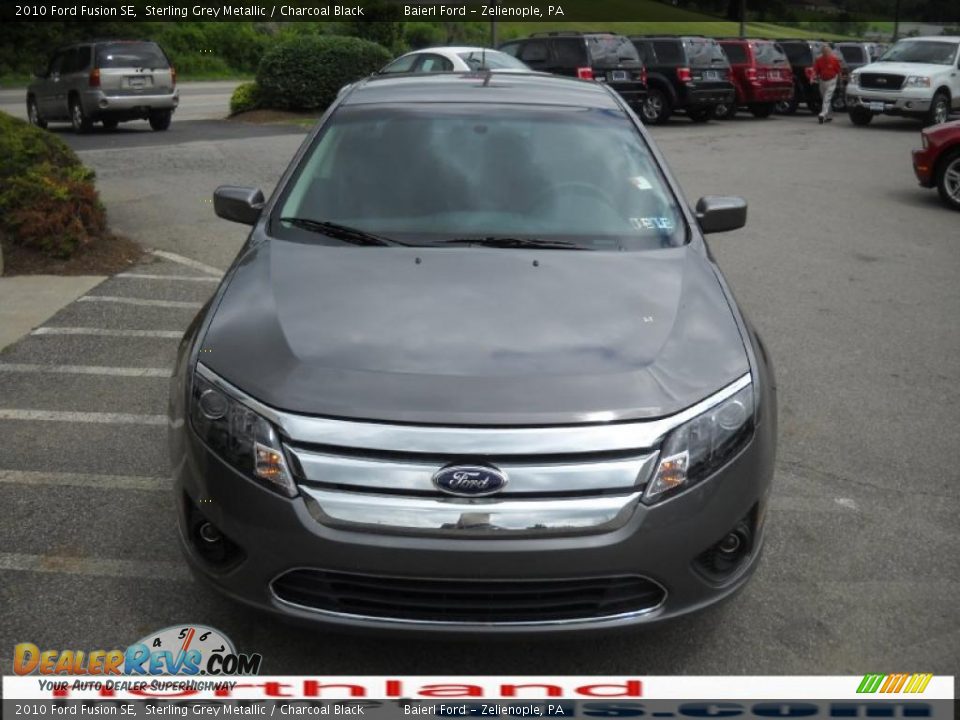 2010 Ford Fusion SE Sterling Grey Metallic / Charcoal Black Photo #3