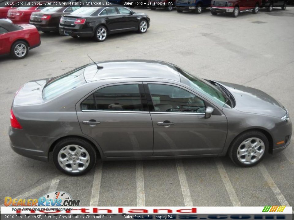 2010 Ford Fusion SE Sterling Grey Metallic / Charcoal Black Photo #5