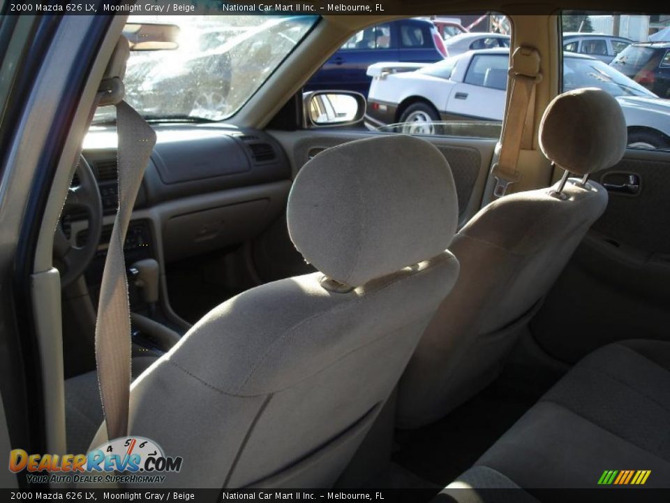 2000 Mazda 626 LX Moonlight Gray / Beige Photo #7