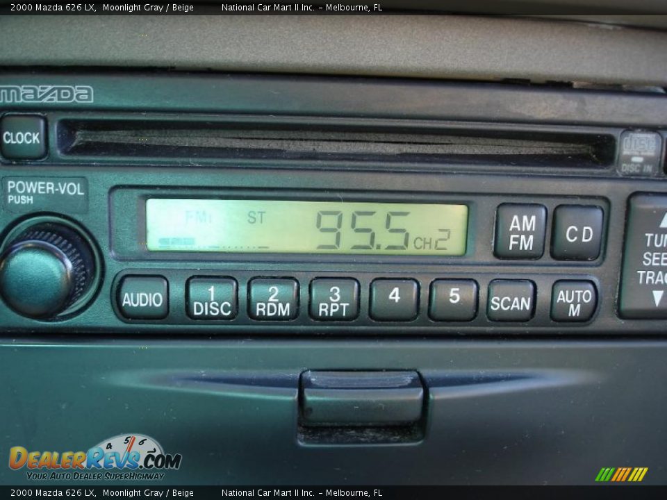 2000 Mazda 626 LX Moonlight Gray / Beige Photo #15
