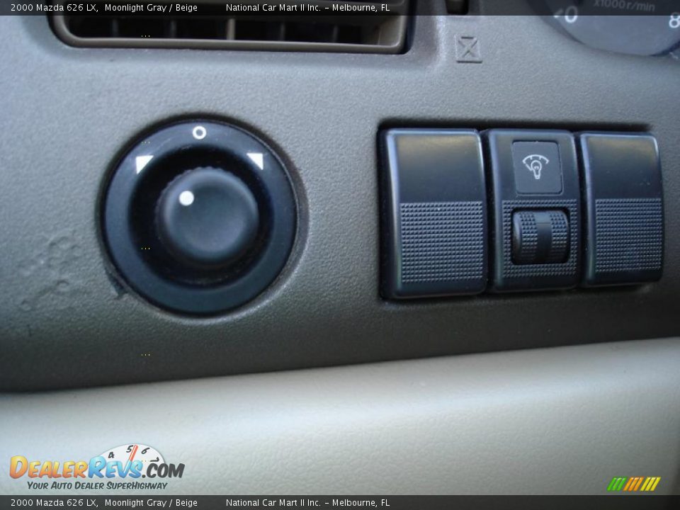 2000 Mazda 626 LX Moonlight Gray / Beige Photo #18