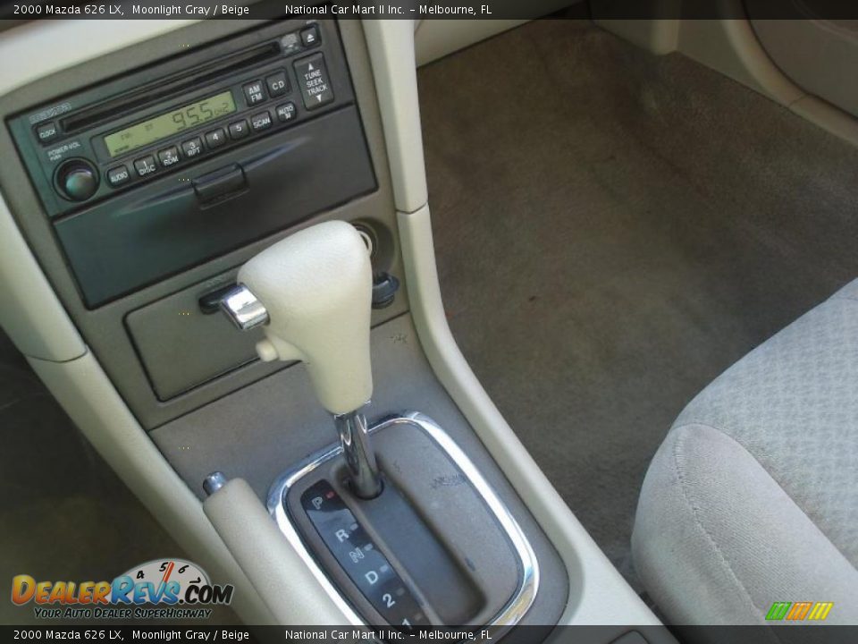 2000 Mazda 626 LX Moonlight Gray / Beige Photo #19