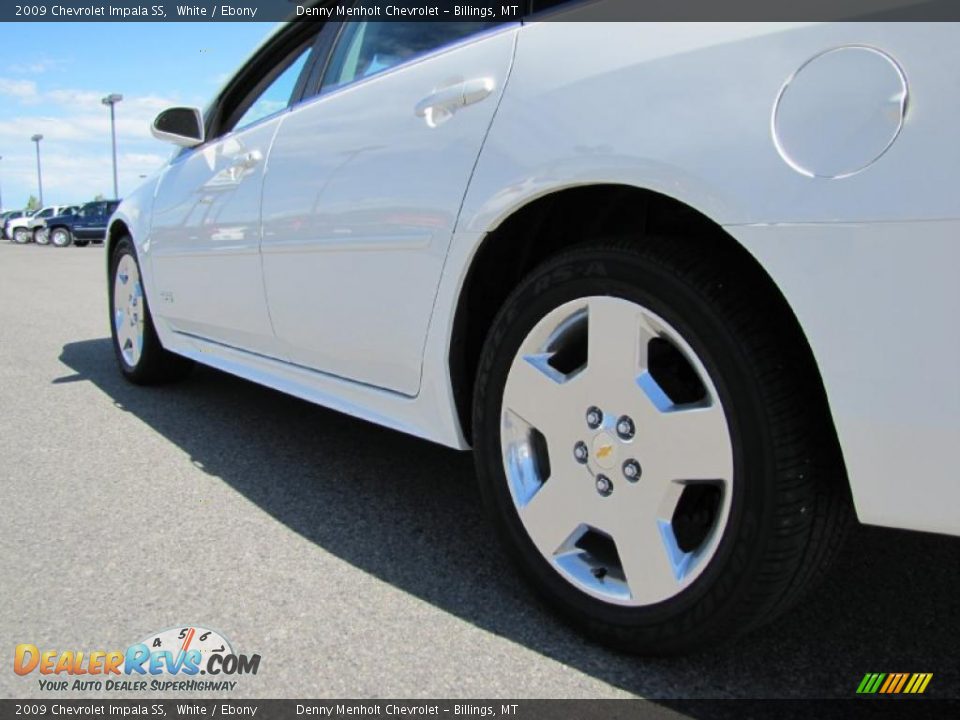 2009 Chevrolet Impala SS White / Ebony Photo #14