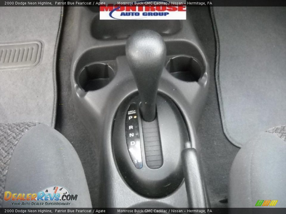 2000 Dodge Neon Highline Patriot Blue Pearlcoat / Agate Photo #27