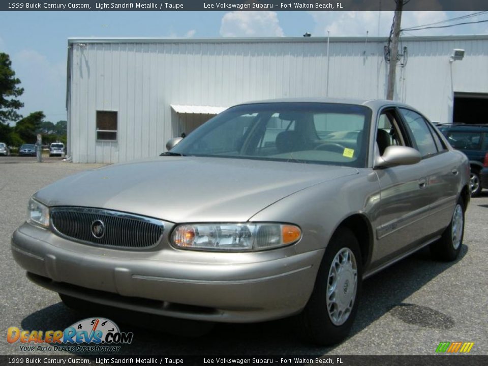 1999 Buick Century Custom Light Sandrift Metallic / Taupe Photo #1