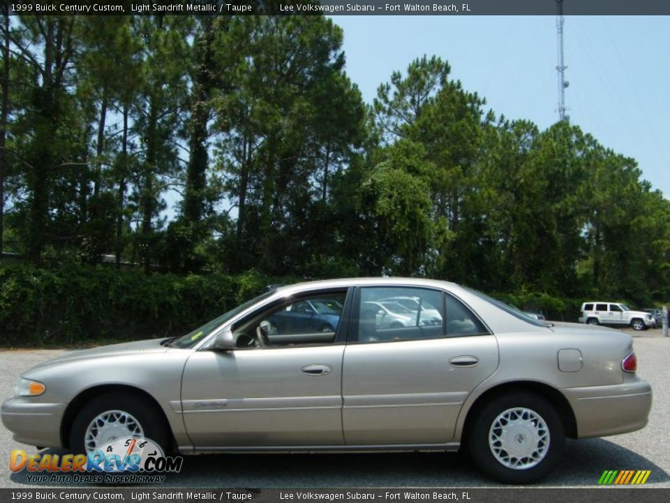 1999 Buick Century Custom Light Sandrift Metallic / Taupe Photo #2