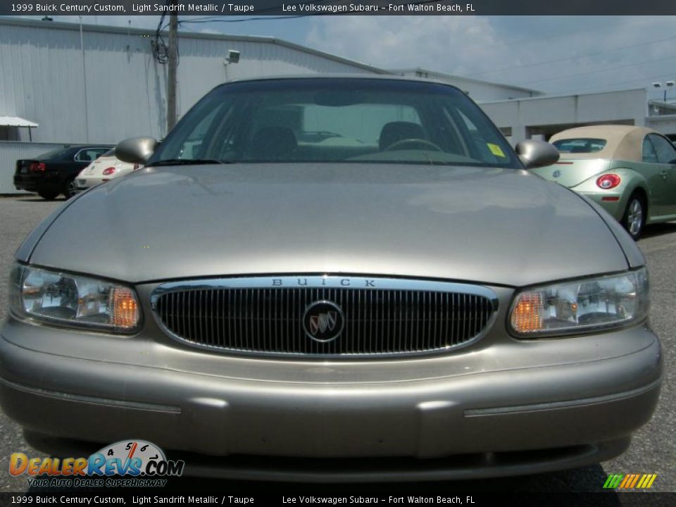 1999 Buick Century Custom Light Sandrift Metallic / Taupe Photo #8